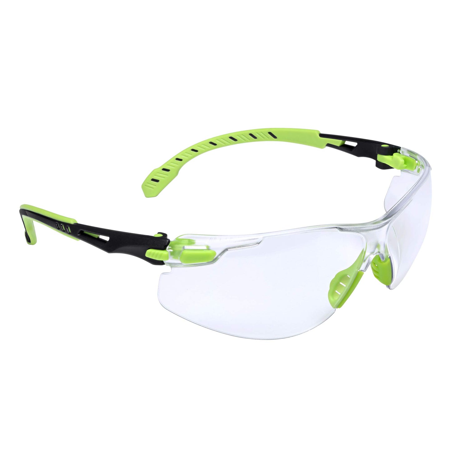 Lentes Protectores 3M Solus Serie 1000 Verde y Negro con Revestimiento Antivaho Scotchgard