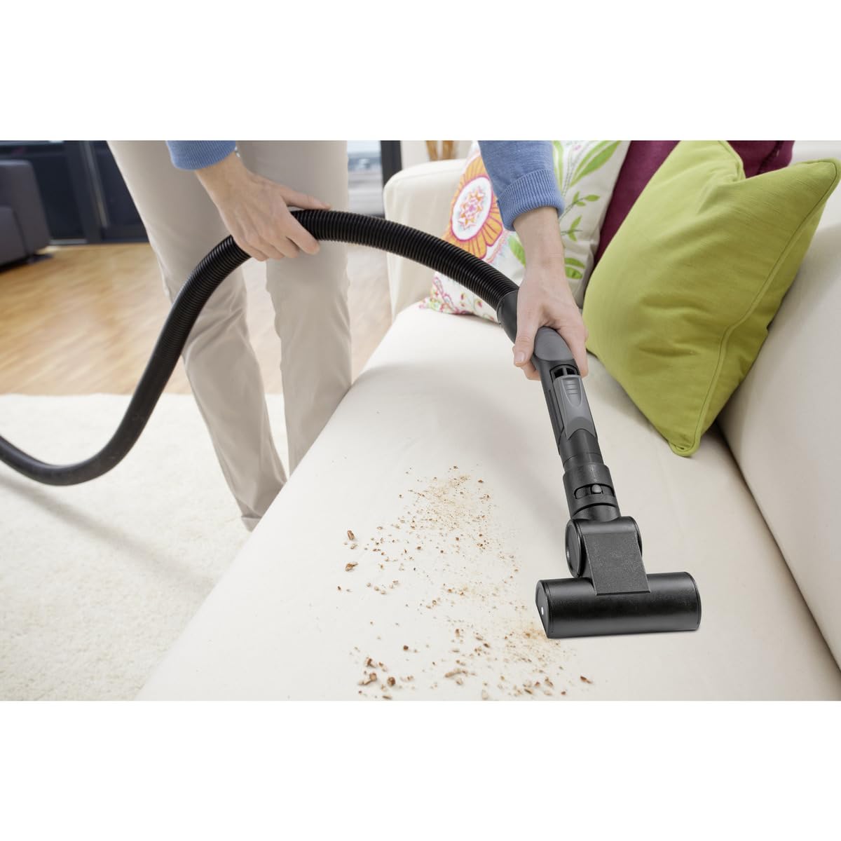 Karcher Boquilla turbo para tapizados compatible con VC1, VC2 y VC3