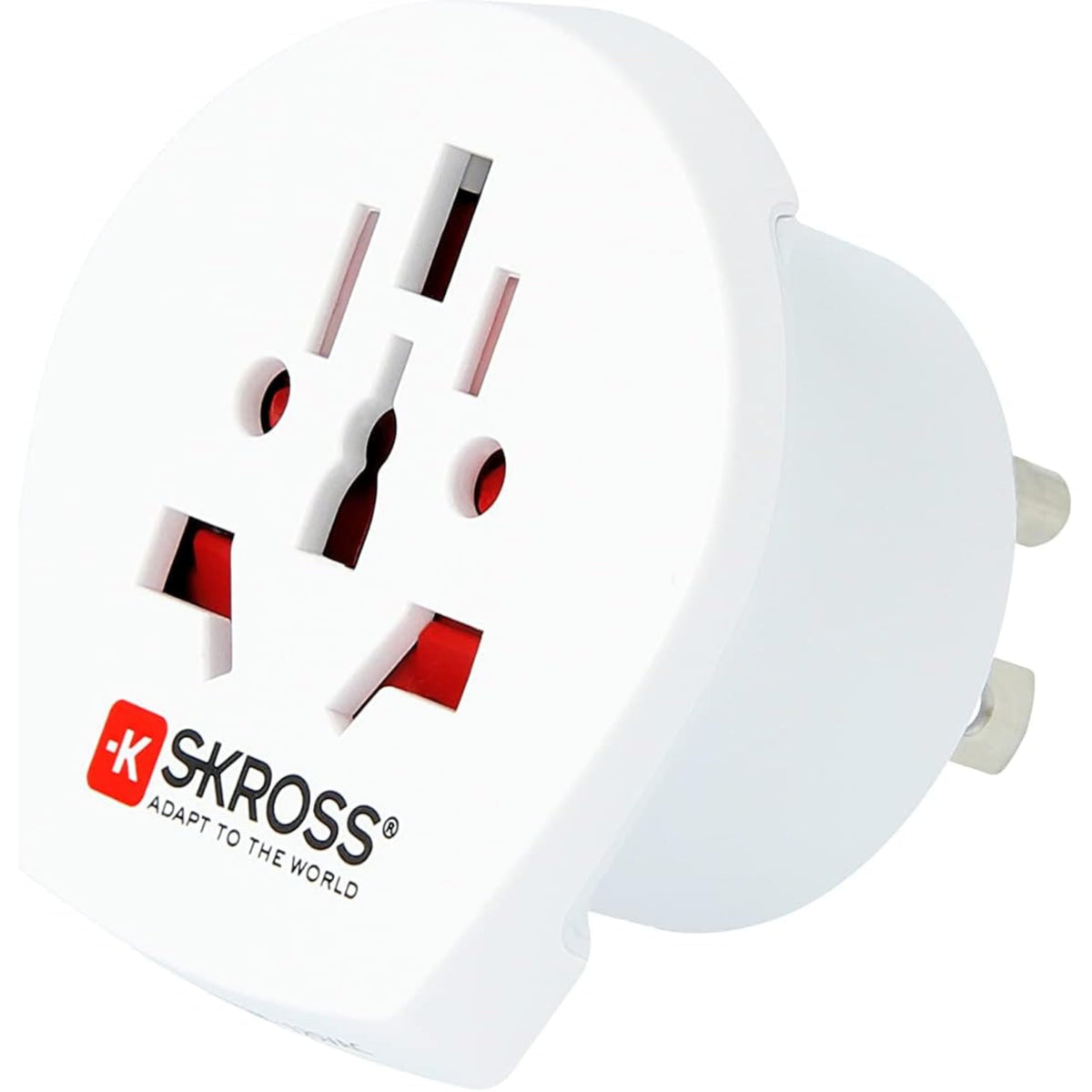 Kit de Enchufe Adaptador de Viaje Skross Blanco para Viaje