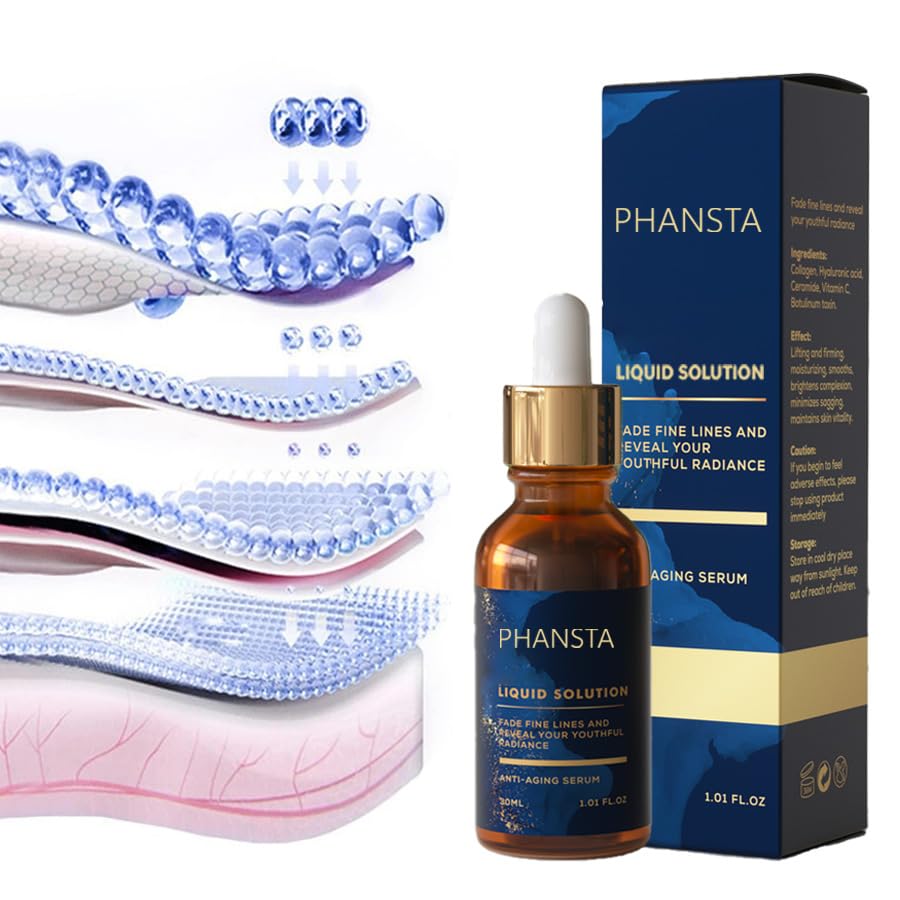 DQQSLQUL Botox Face Serum, Suero Facial Antienvejecimiento con Refuerzo de Colágeno, Botox Facial Instantáneo Tensor en una Botella, Reduce las Arrugas y Rellena la Piel,3PCS