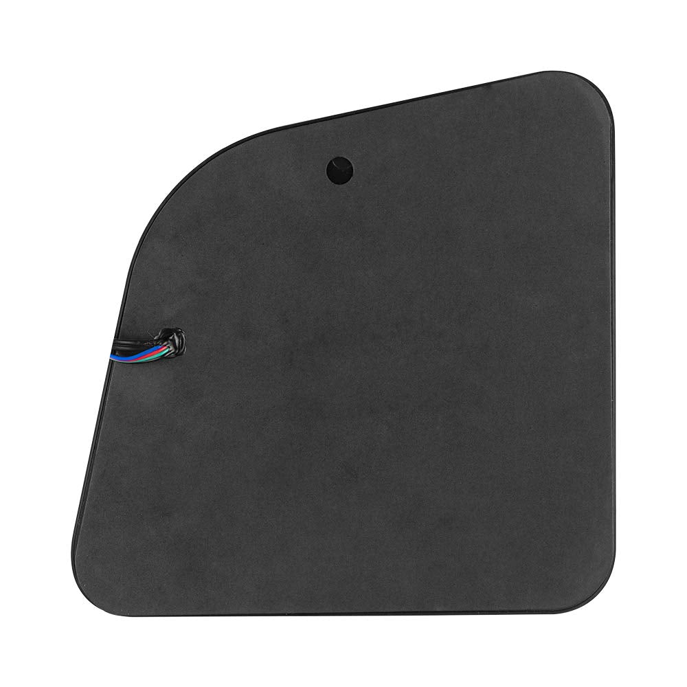 DS18 EN6SLIM/BK Caja de Altavoz Universal de 2 vías de 6.5 Pulgadas, iluminación LED RGB integrada, para Todos los Elementos, UTV, ATV y Jeeps, Carcasa Poco Profunda con Altavoces Resistentes al Agua