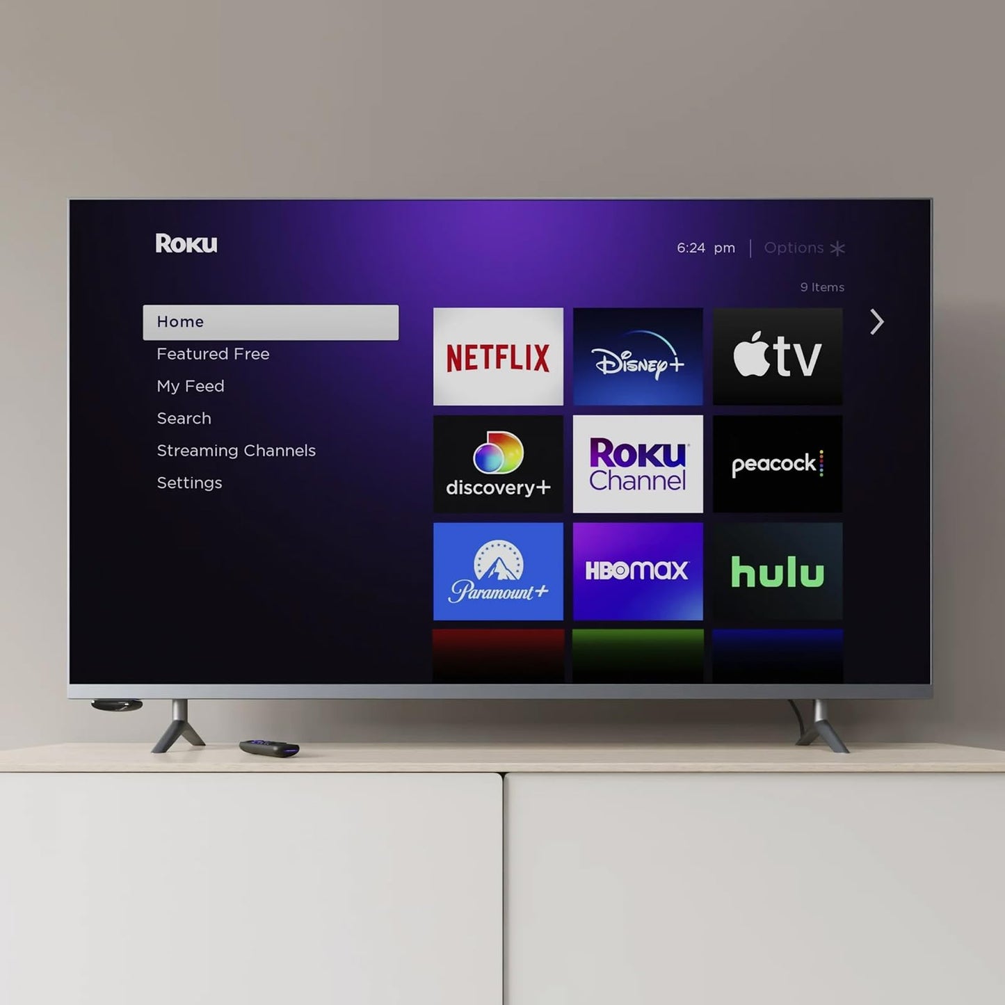 Reproductor de Streaming Roku TV Box Express 4K HDR Wi-Fi