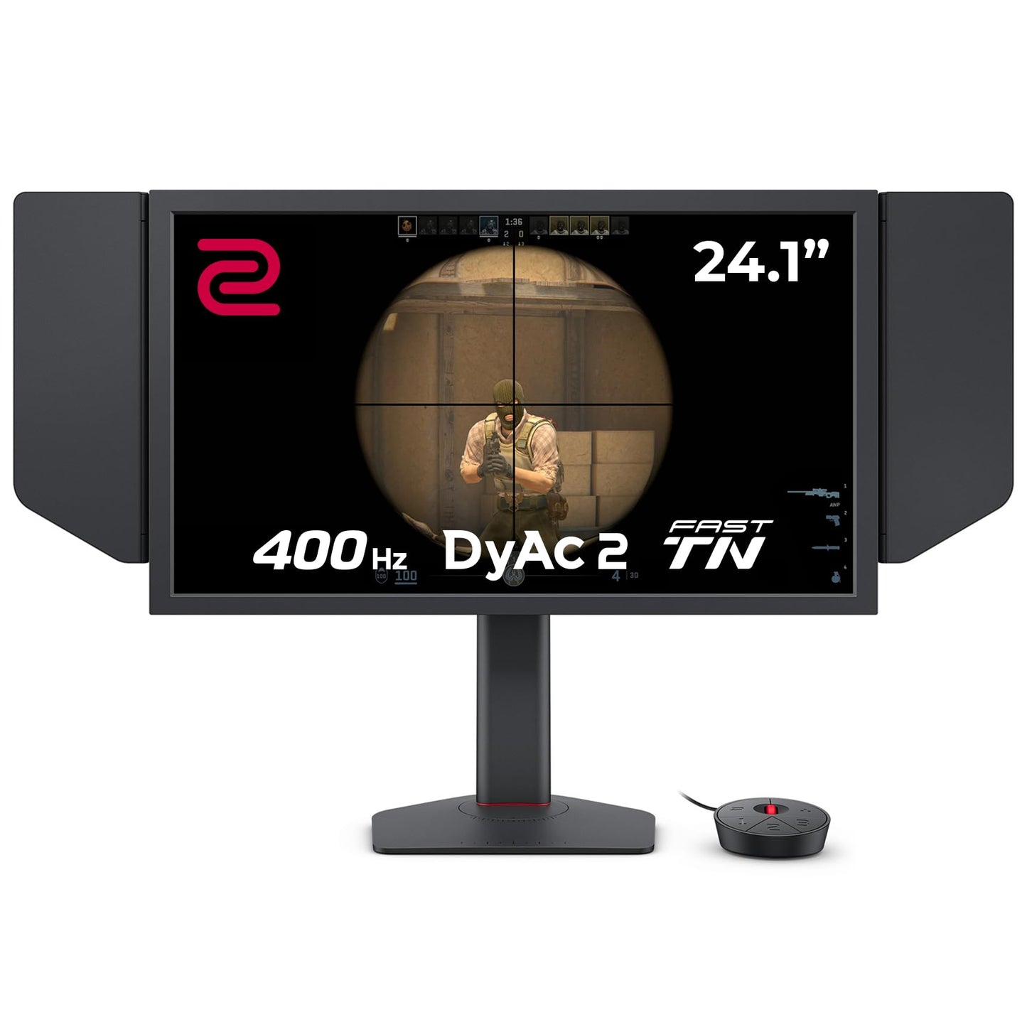 BenQ Monitor Zowie Xl2566x+ 400hz con Respuesta de 1 Ms especializado para Esports, 24.1"