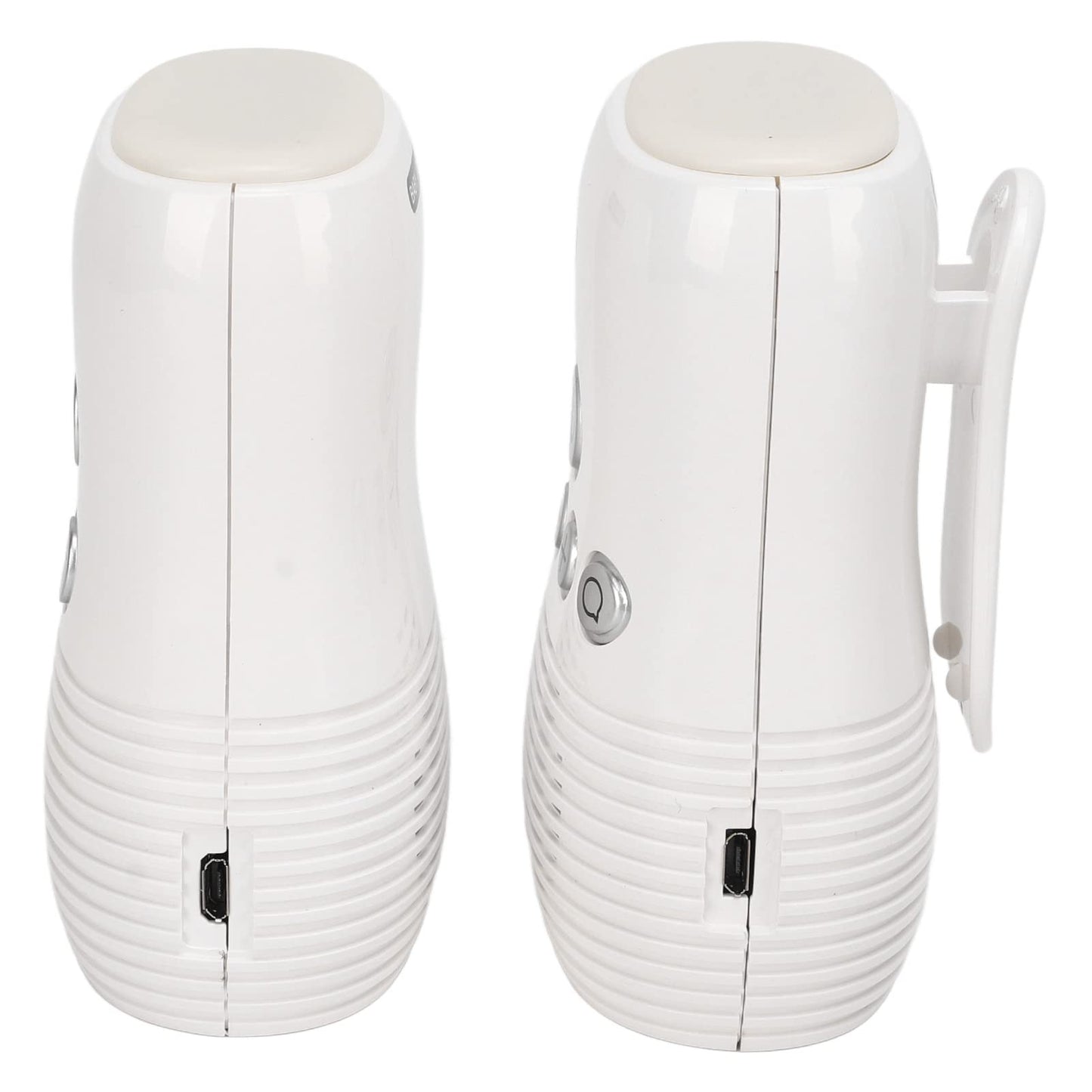 Monitor de Bebé, Monitor de Audio Infantil Inalámbrico de 2,4 GHz con Luz Nocturna, Intercomunicador Bidireccional, Detección de Ruido, Vigilancia de Seguridad Infantil, Ideal para Nuevas(#1)