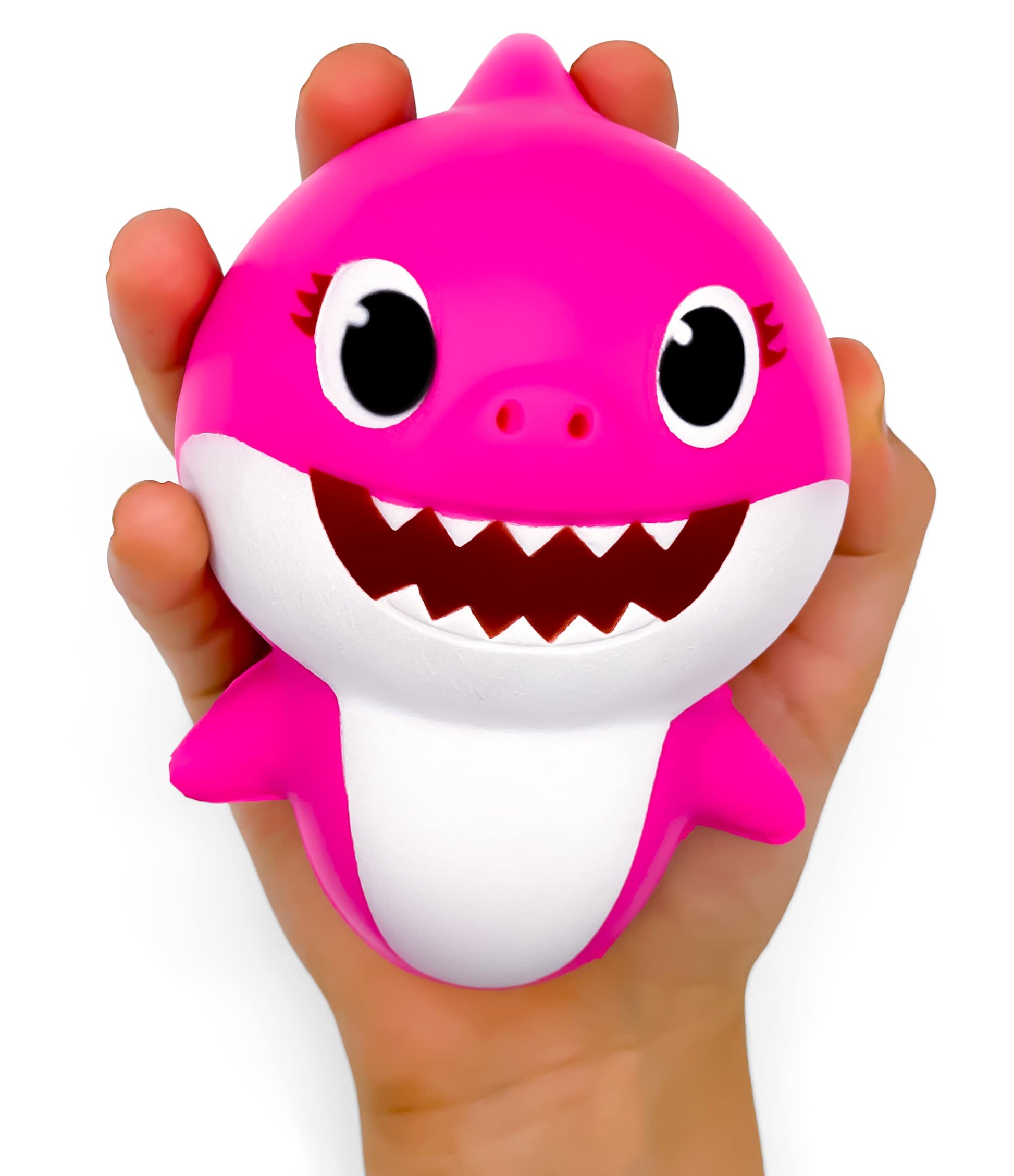 Juguete Squishy Toy Jam Baby Shark Familia Completa en Paquete de 3