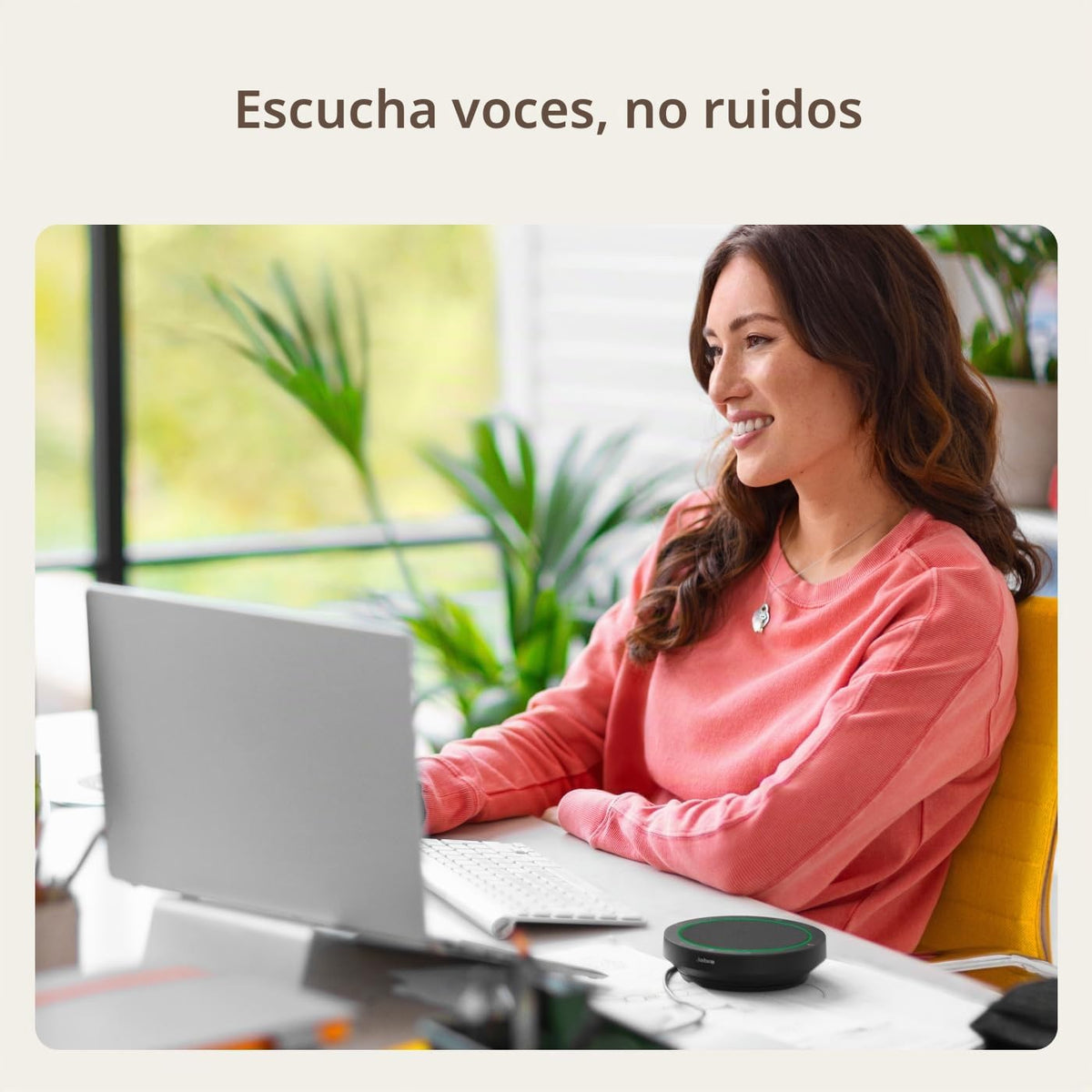 Altavoz Bluetooth Inalámbrico Jabra Speak2 75 Edición 2025 Negro con Cancelación de Ruido y Vinculación Mejorada