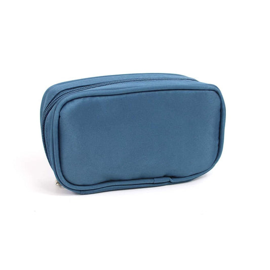 Estuche de transporte de aceite esencial prémium con capacidad para 10 botellas, Azul