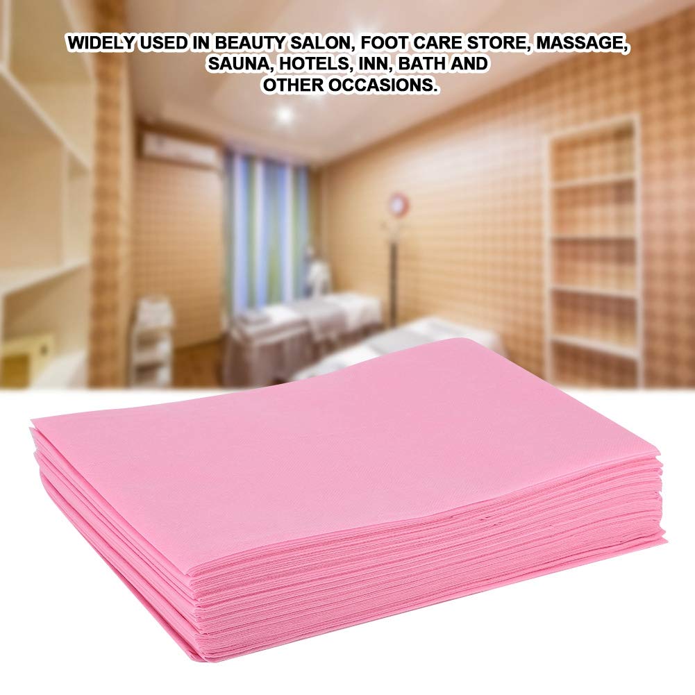 10pcs Sábana no Tejida desechable, Cubierta de Cama Impermeable y Resistente al Aceite para hoteles de Mesa de Masaje con Tatuaje SPA para salón de Belleza(03#)
