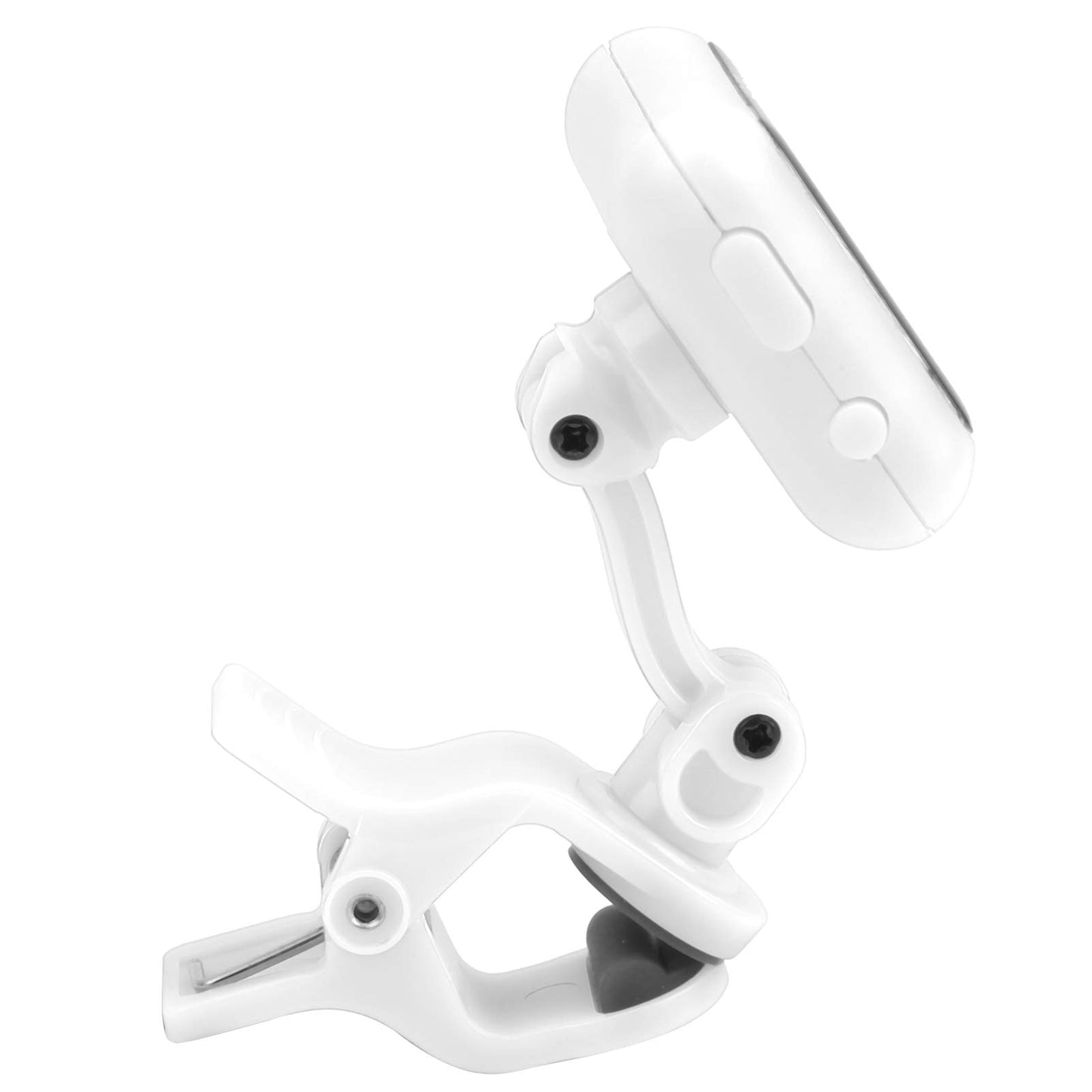 Vbest life Afinador de Clip para Guitarra arom¨¢Tica Afinador de Clip para Viol¨ªn y Ukelele Recargable por USB Bater¨ªa incorporada AT ? 102(Blanco)