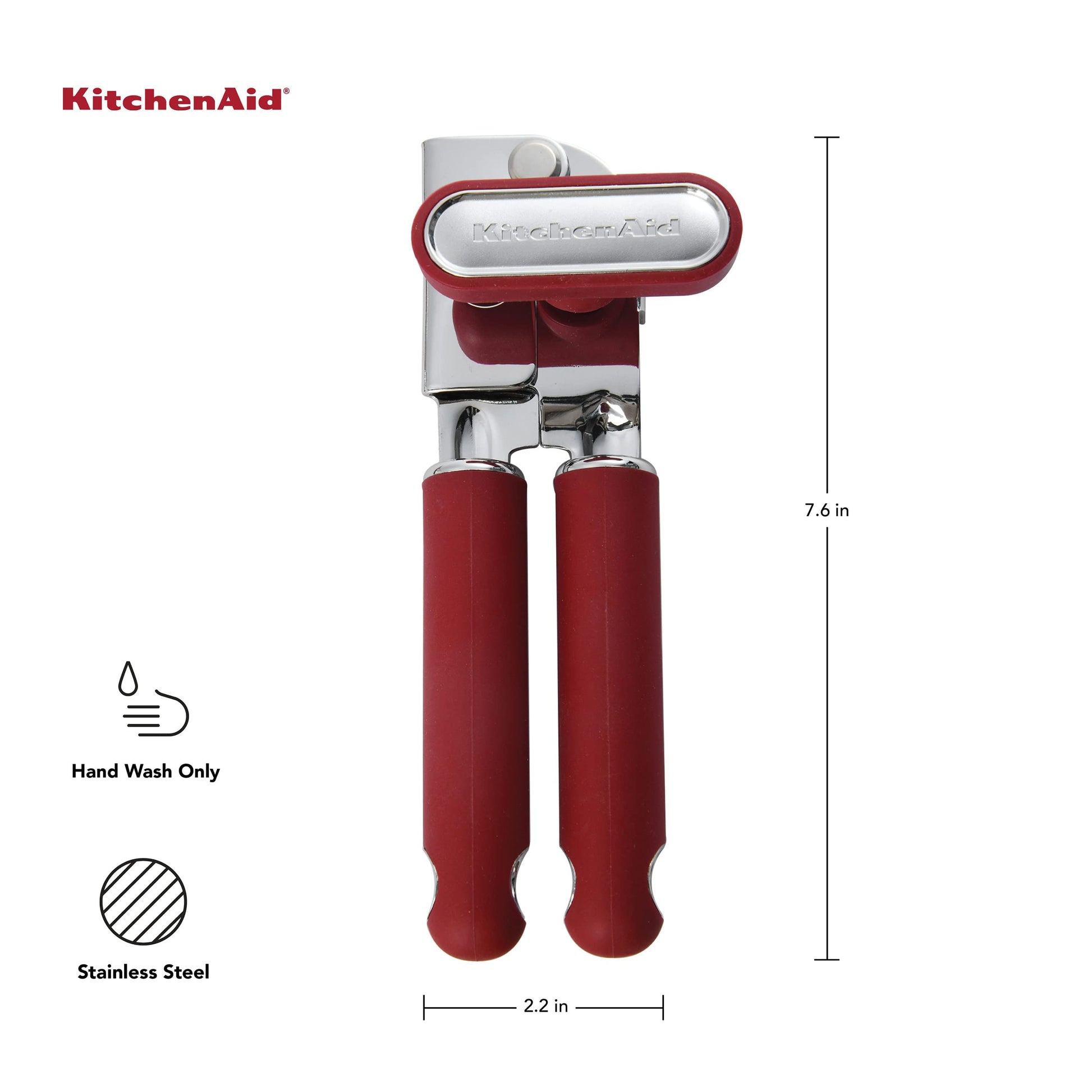 KitchenAid abrelatas, Rojo, 8 pulgadas, 1