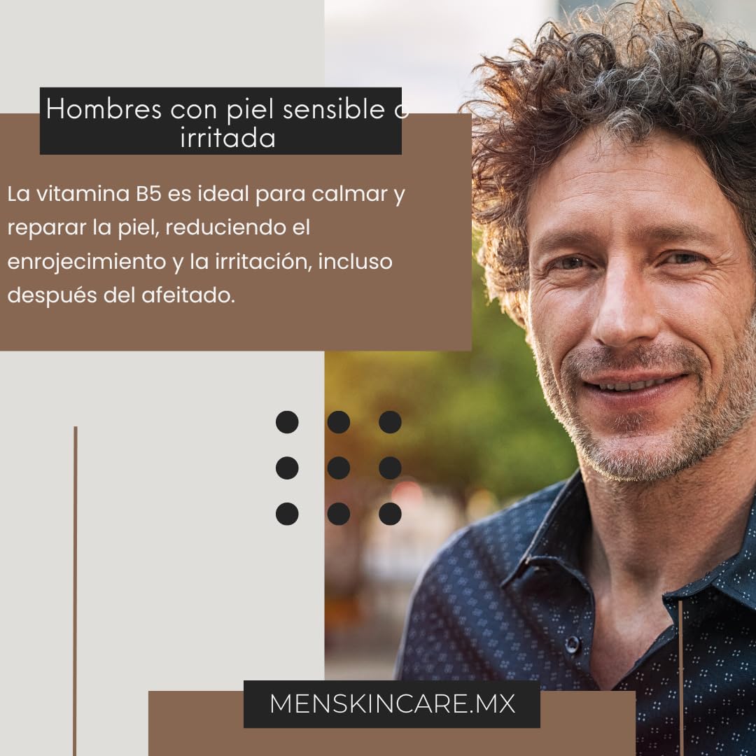 Sérum Facial con Ácido Hialurónico 2%, Ácido Láctico 5% y Vitamina B5 - Hidratación Profunda y Renovación de la Piel