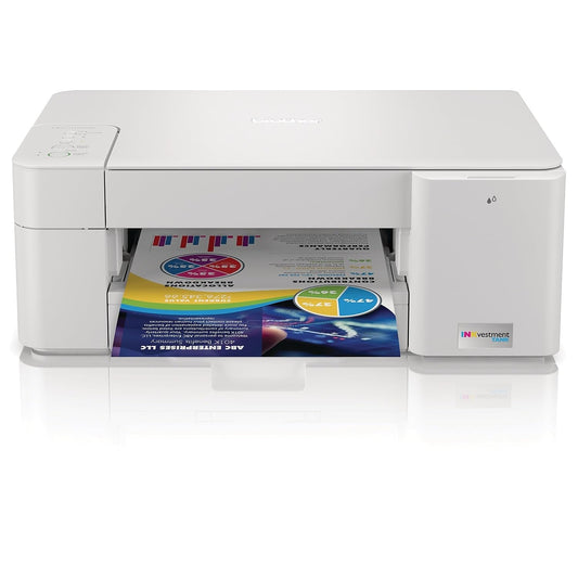 Brother MFC-J1205W INKvestment - Impresora inalámbrica multifunción de inyección de Tinta a Color con hasta 1 año en Caja, Funciona con Alexa