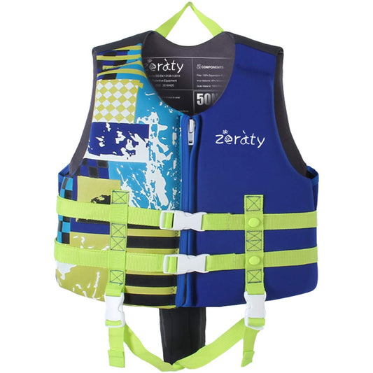 Bañador Zeraty Azul con Correa de Seguridad Ajustable para Niños