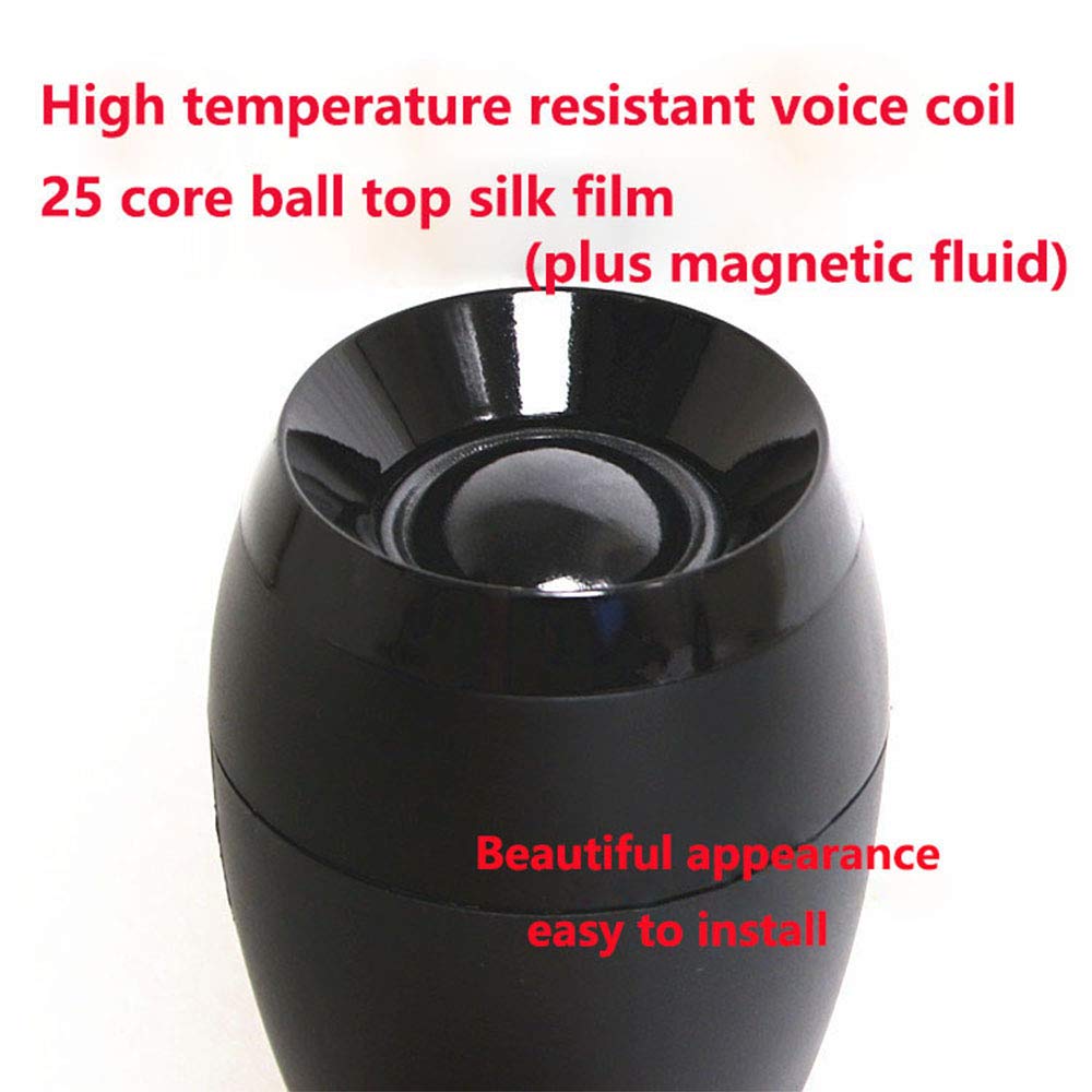 Altavoz Flushbay Negro de 6 Ohmios con Cúpula de Neodimio de Alta Fidelidad para Cine en Casa
