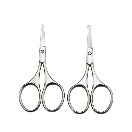 Tijeras Multiusos Motanar Plateado de Punta Redonda 3.4 Pies para Hombres, Mujeres y Bebés