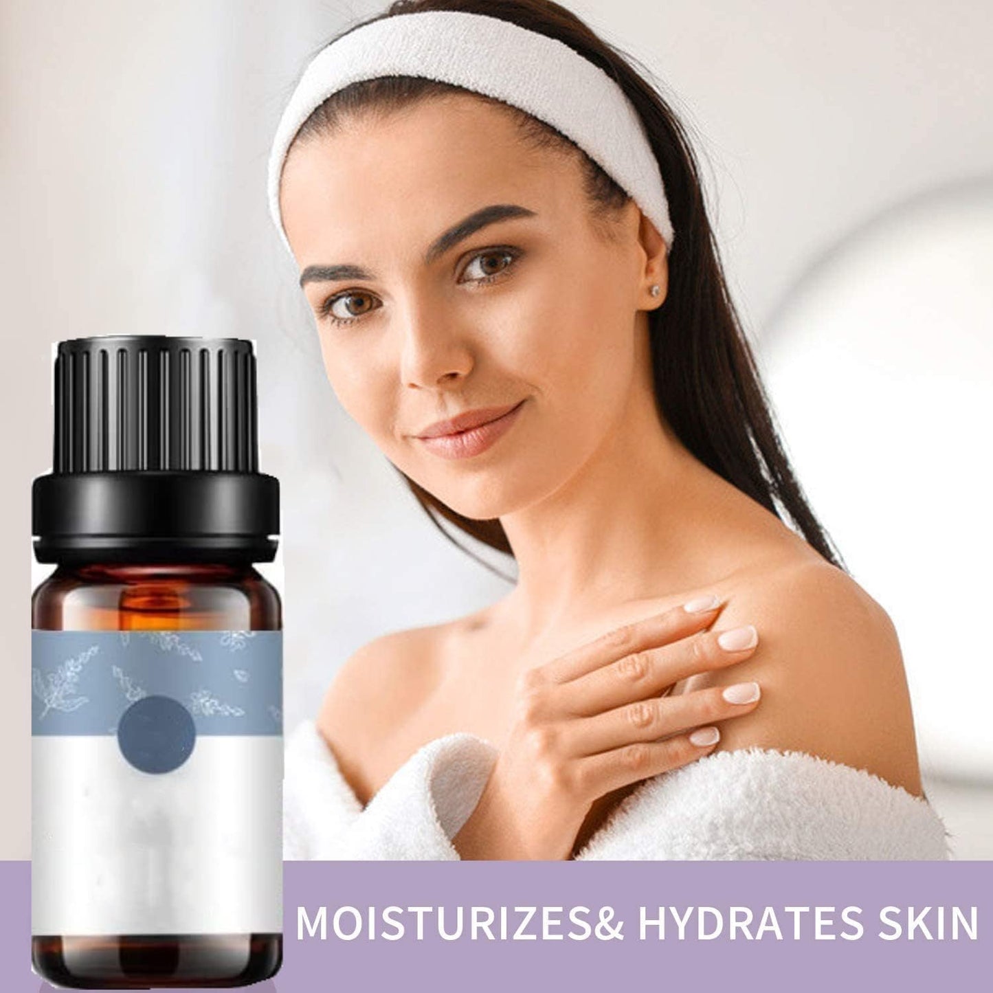 Set de 6 Aceites Esenciales Puros para Masaje Corporal: Cuidado de la Piel y Relajación Profunda - Productos Naturales para Terapia Corporal en Tienda Online de Belleza y Bienestar