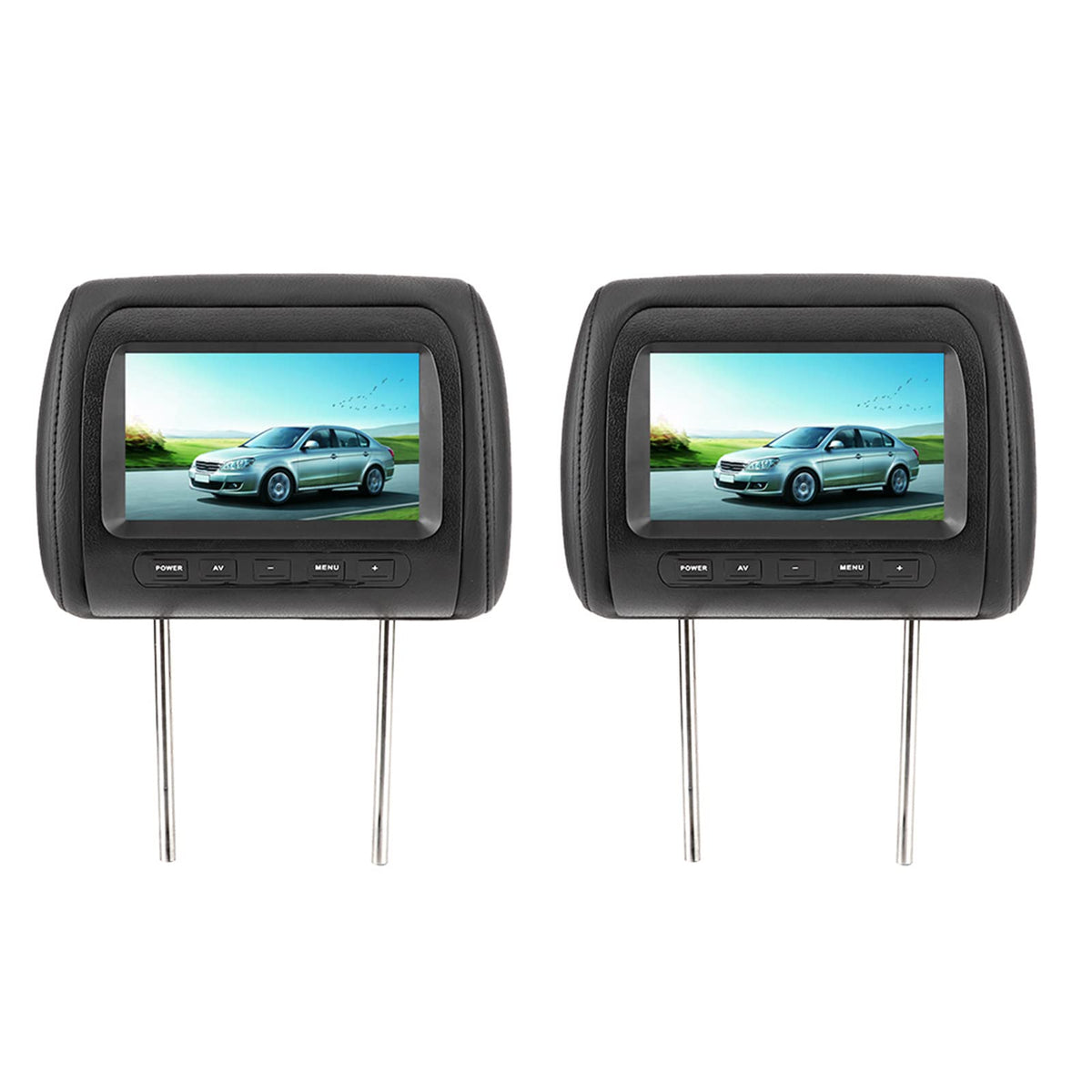 Reproductor de Video Portátil Astibym 7 Pulgadas Monitor Universal para Coche