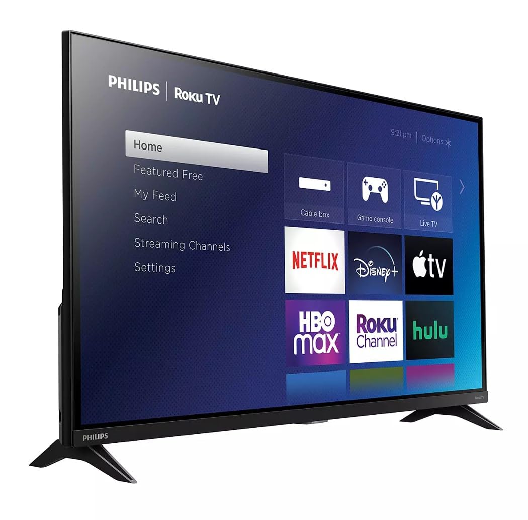 Televisión Philips 32 Pulgadas HD Smart TV Compatible con Alexa y Google Assistant Reacondicionada