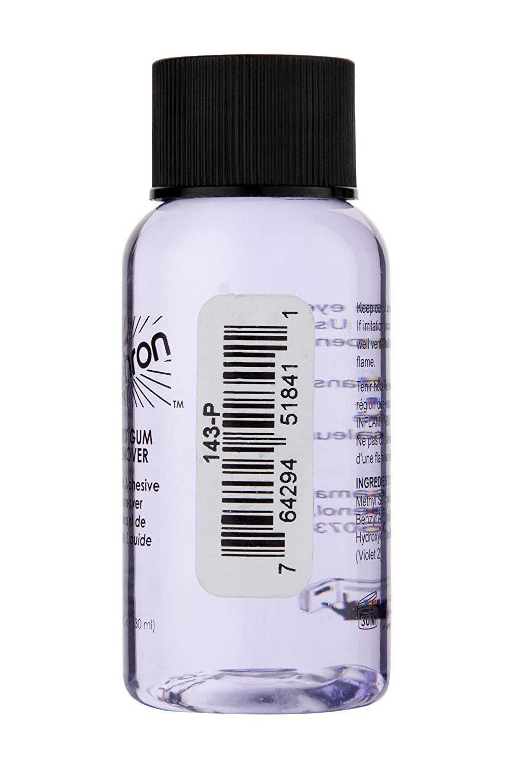 Mehron HS-0408 Spirit Gum Removedor Líquido de Adhesivo, Transparente, 30 ml, Paquete de 1