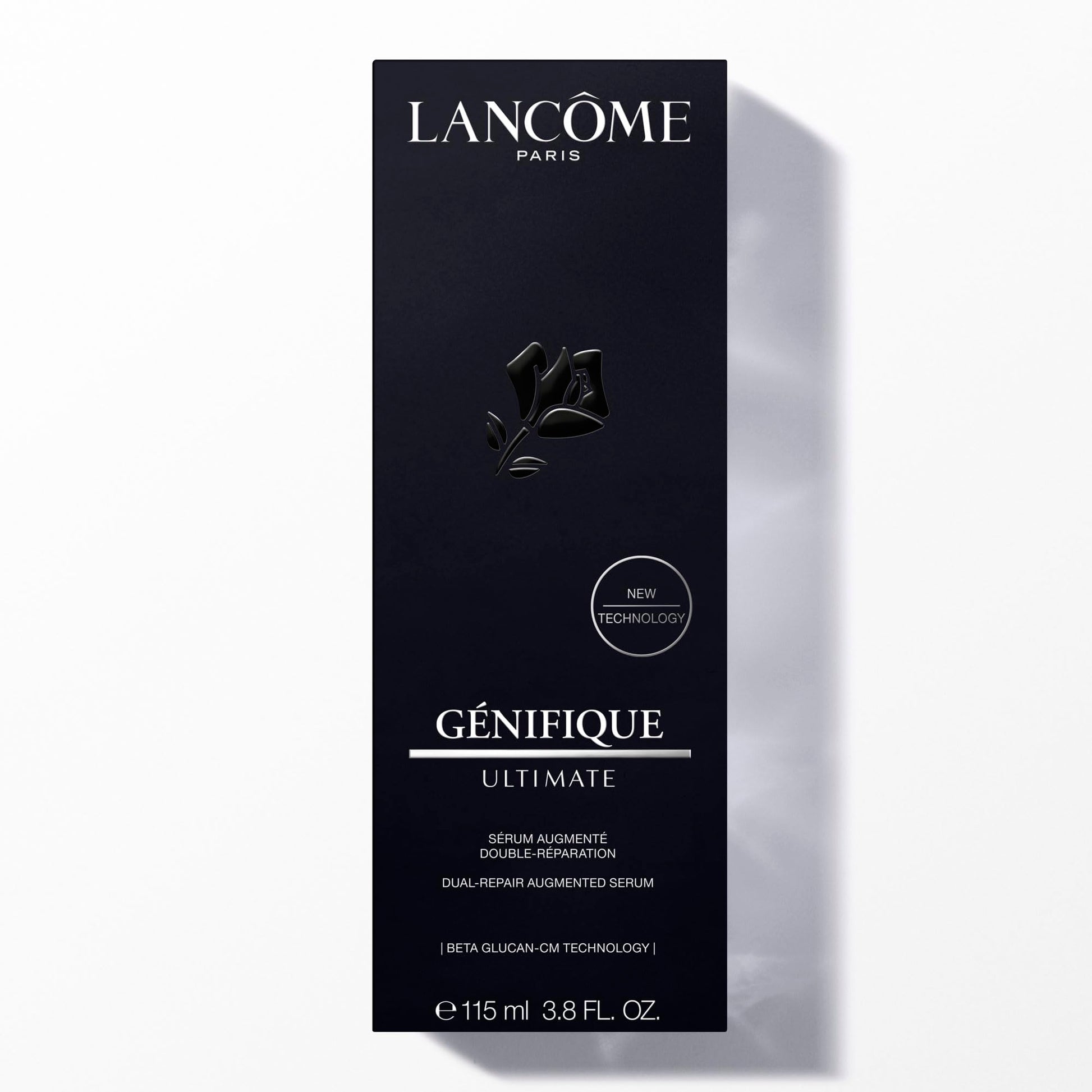 Lancôme, Génifique Ultimate, Suero Facial Reparador Anti Signos de la Edad, Piel Visiblemente Reparada, Con Ácido Hialurónico, Beta Glucano y Extracto de Regaliz, 115 ml