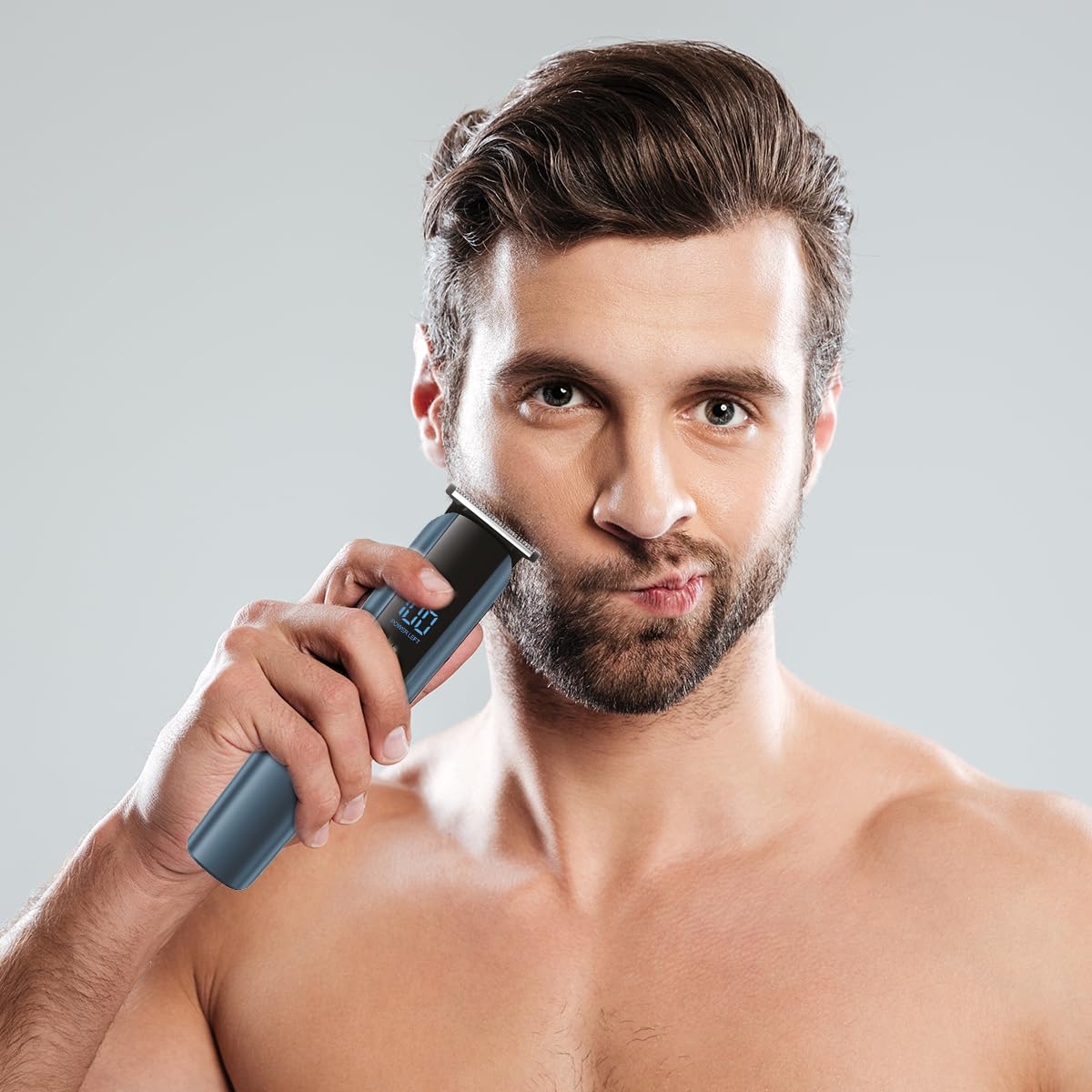 Daewoo Kit Rasuradora Eléctrica para Hombres, 5 Peines