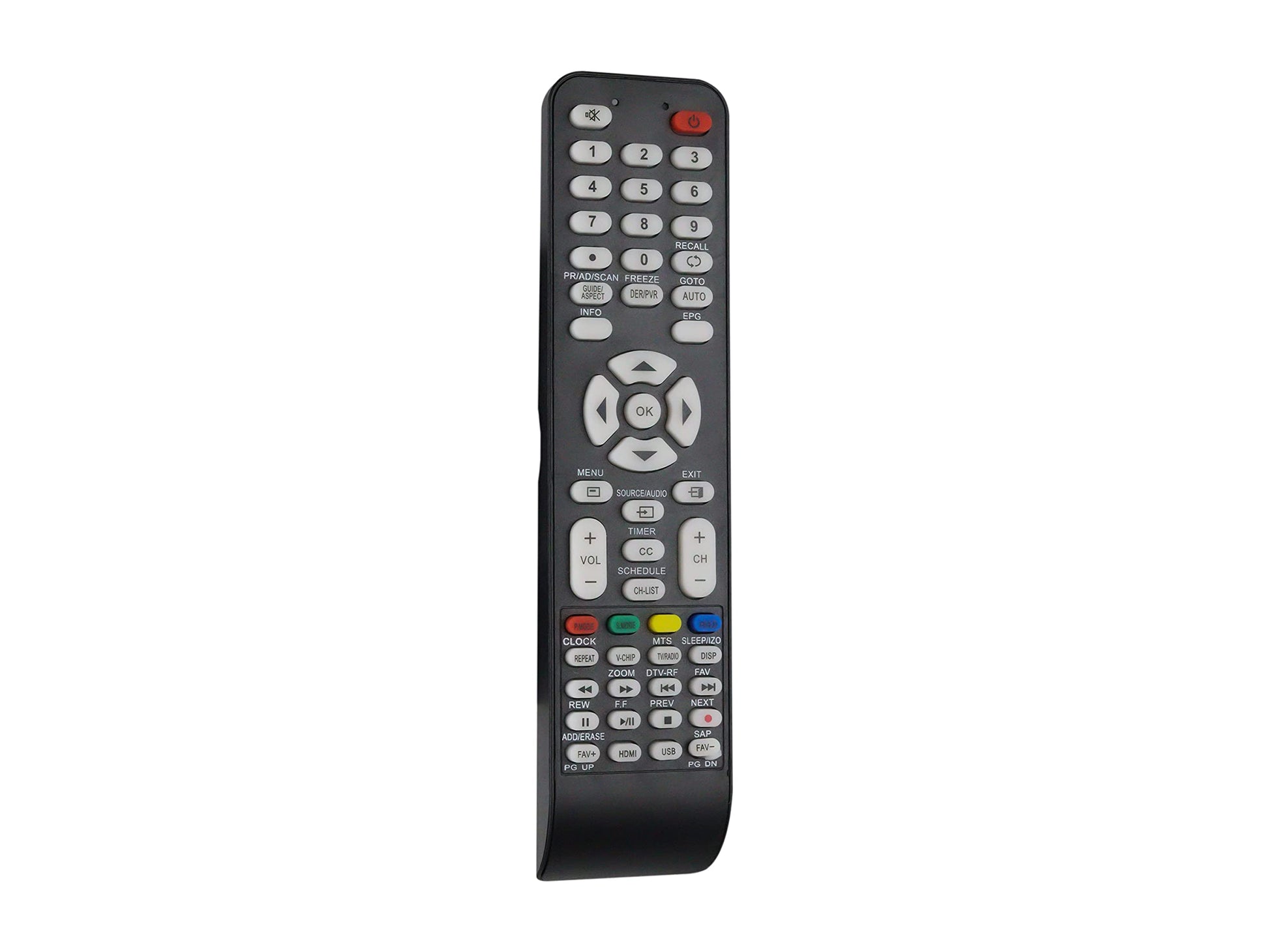 CONTROL EXPERT Control Universal para Decodificador Compatible con Todos los Modelos GHIA Master Mitzu Polaroid QFX RCA Speler Steren