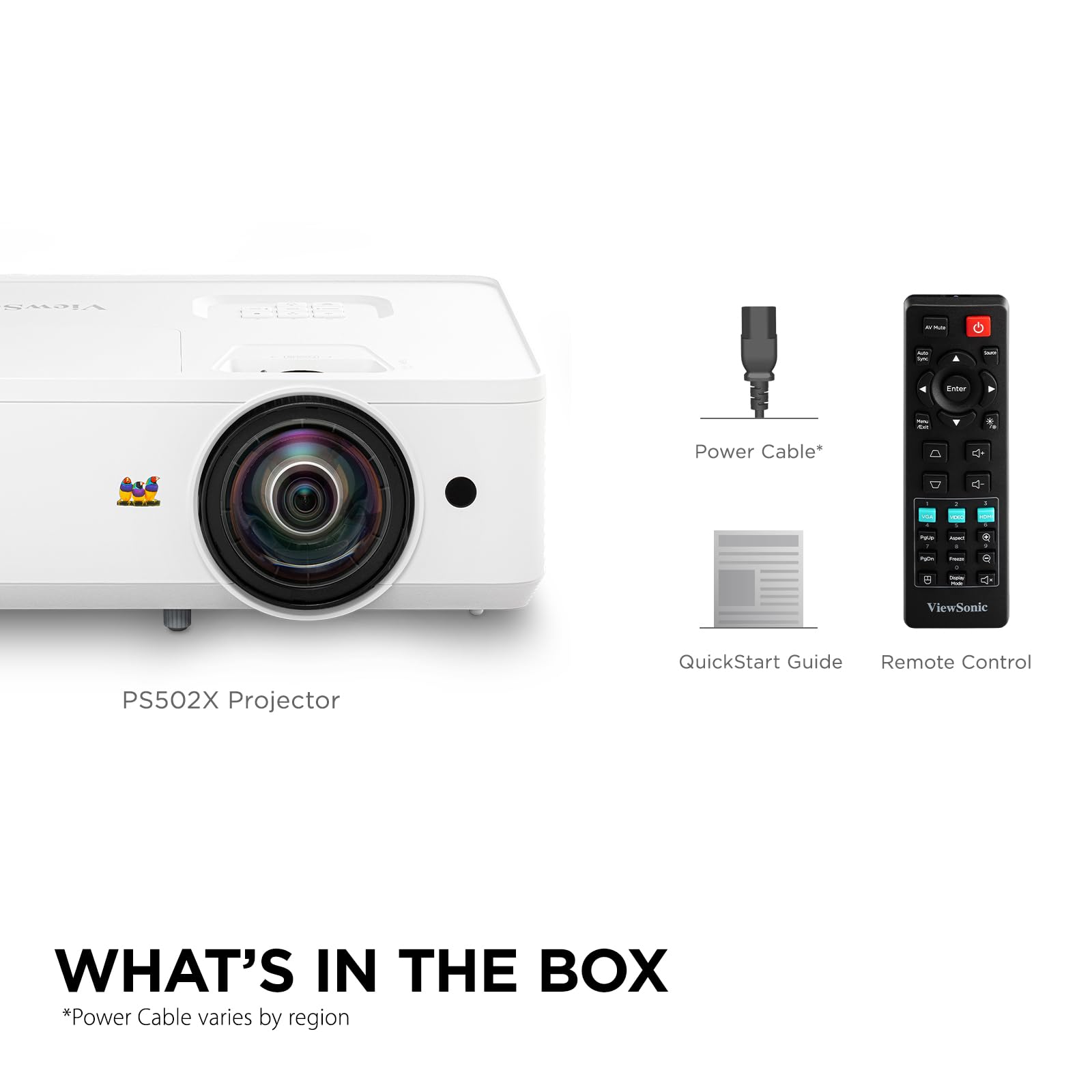 Proyector Viewsonic PA503HD Alto Brillo 4000 Lúmenes con Zoom óptico 1.1x y Entradas USB y HDMI para el Hogar y la Oficina