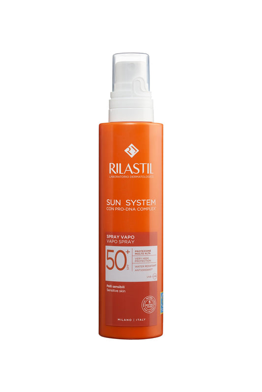 Spray Corporal Rilastil SPF50 Ultraligero Todo Tipo de Pieles Sensibles