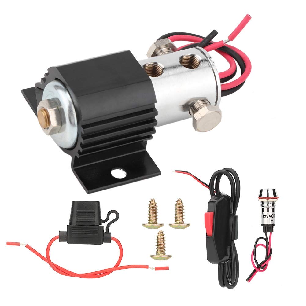 Qiilu Kit de bloqueo de línea de freno, bloqueo de freno universal Kit de control de balanceo de freno Kit eléctrico Soporte de colina para sistemas eléctricos de 12-16 voltios