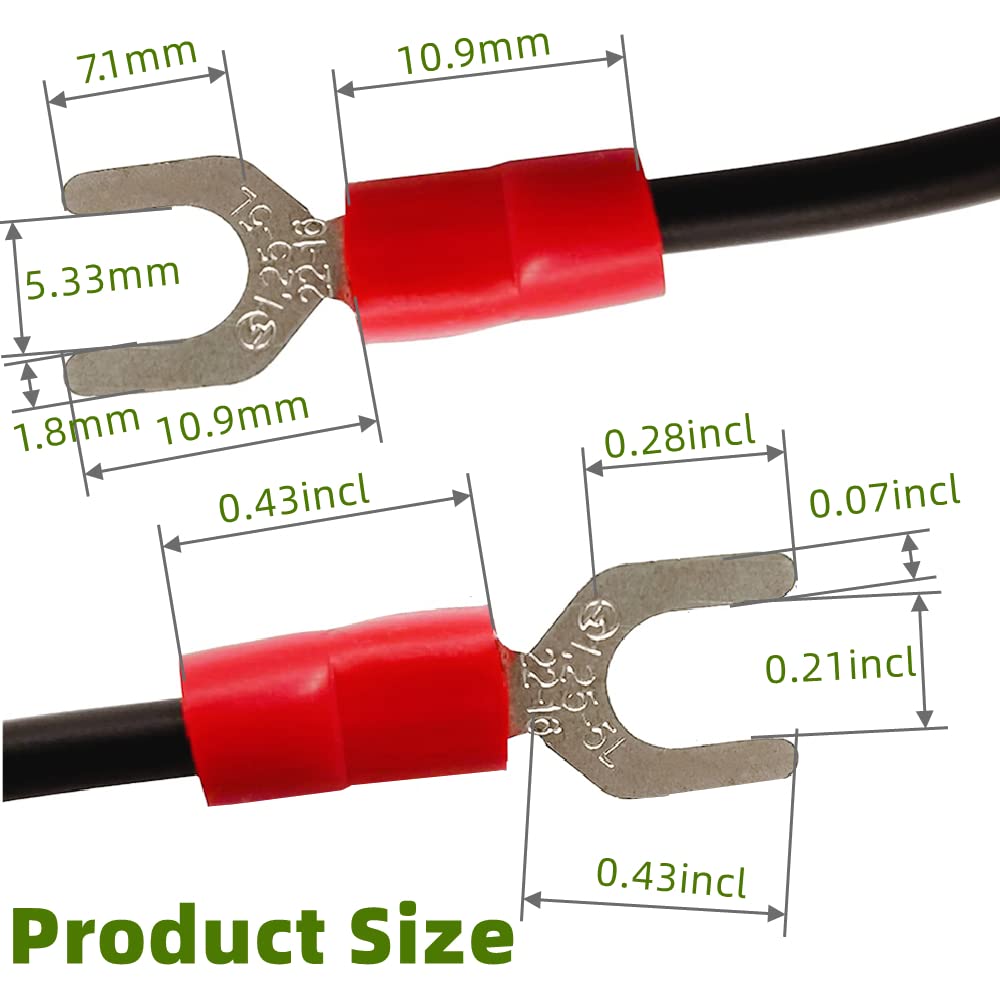Komsunma - Juego de 2 cables de tierra para tocadiscos Technics SL-1200, serie SL-1210, cartucho magnético, cable telefónico técnico de 5 pies