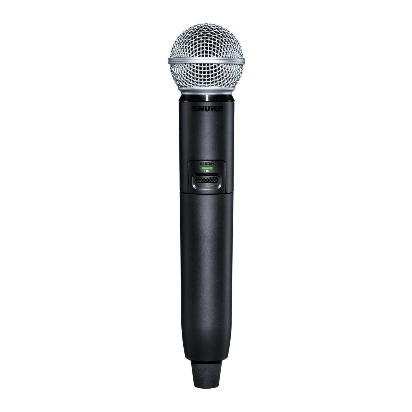 Micrófono Inalámbrico Digital Shure GLXD24+ SM58 Negro de Doble Banda para Iglesia y Karaoke