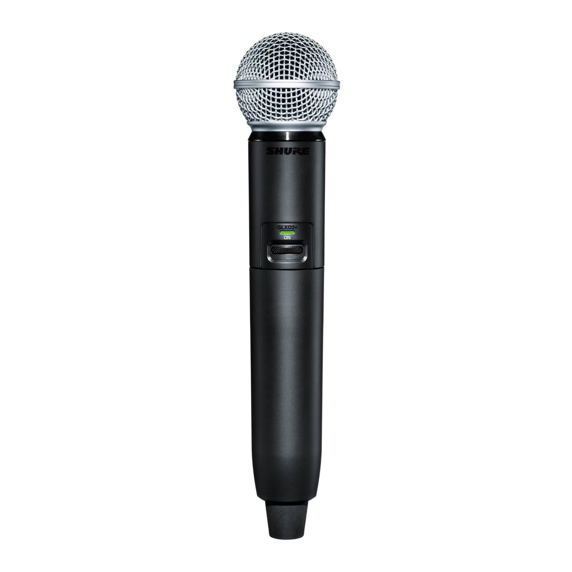 Micrófono Inalámbrico Digital Shure GLXD24+ SM58 Negro de Doble Banda para Iglesia y Karaoke