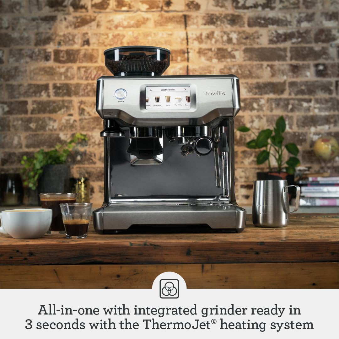 Máquina de Café Espresso Breville Acero Inoxidable Ses880bss