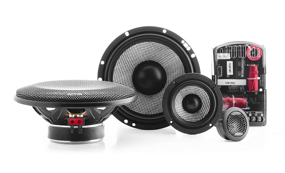 Altavoces Coaxiales Focal 165AS3 Negro de Alta Calidad