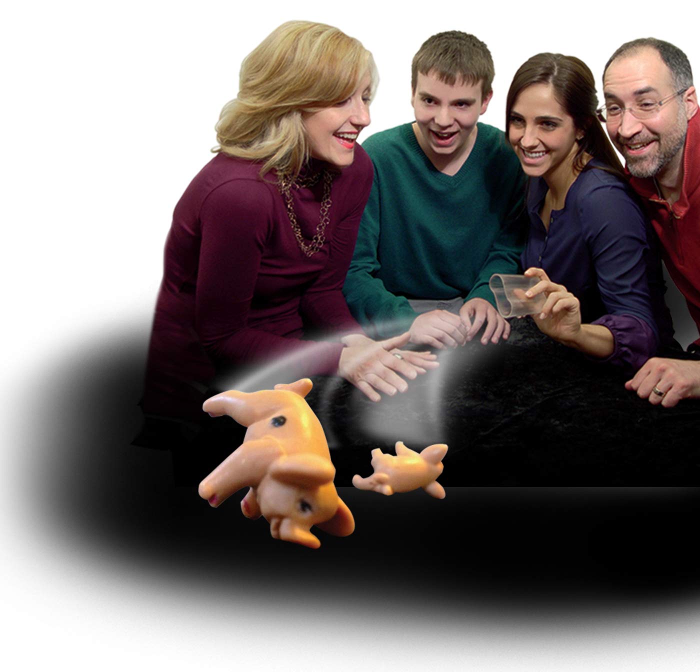 Juego de Dados Pass The Pigs Winning Moves Games USA para la Familia