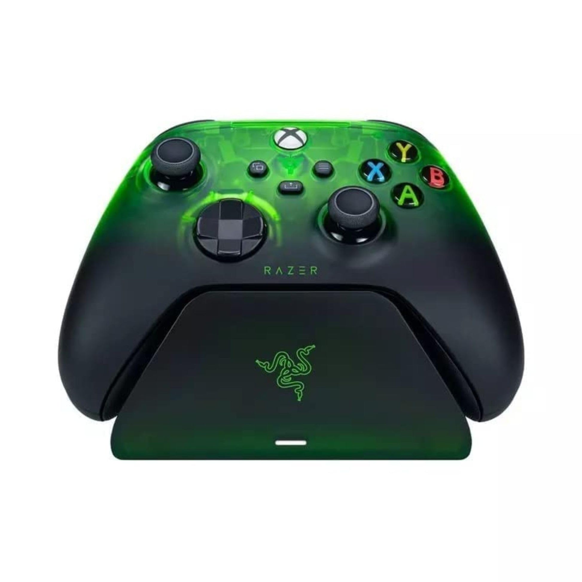 Paquete de Mando Inalámbrico Razer Negro con Soporte de Carga Rápida para Xbox Series X|S y Xbox One