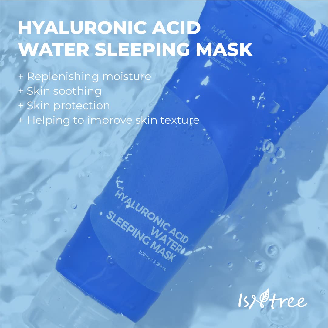 ISNTREE Mascarilla Facial de Noche Water Sleeping Mask Coreana 100 ml