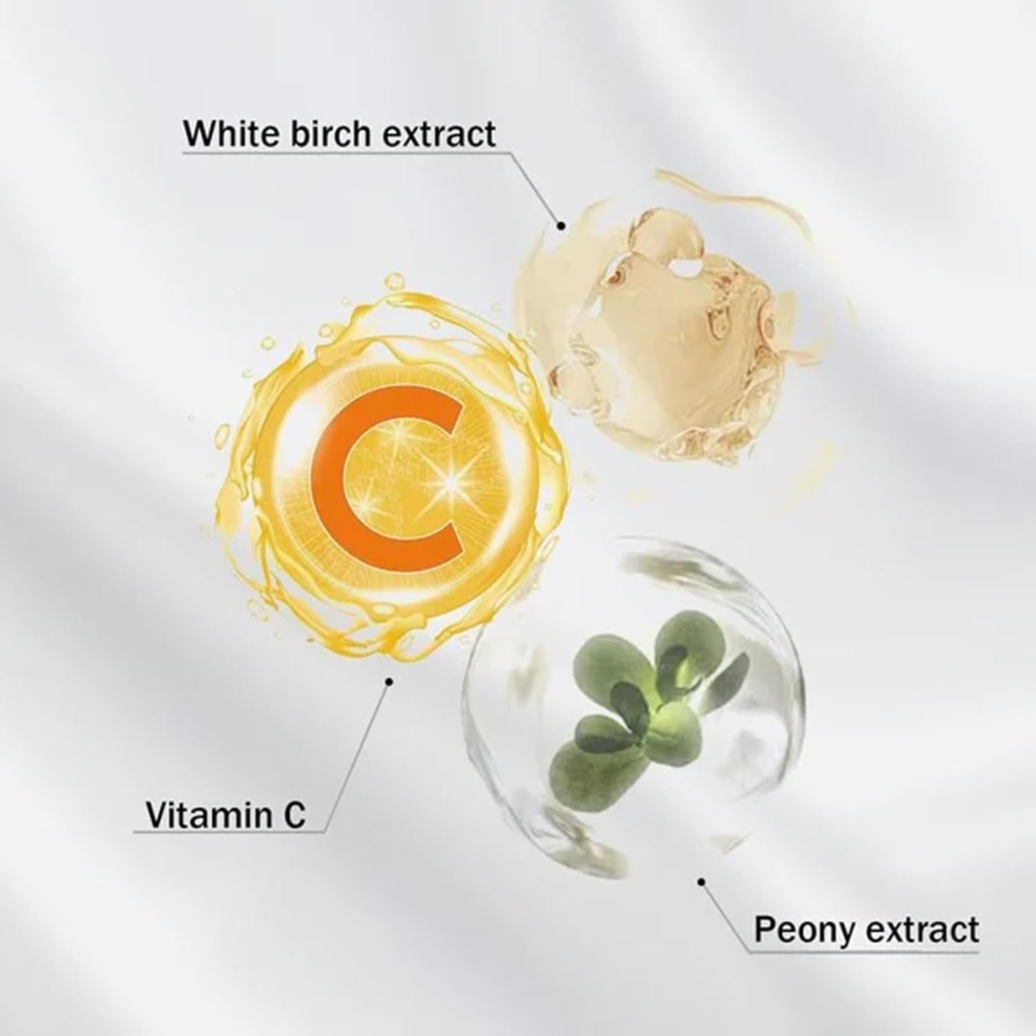 CARVENCHY Vitamin C Facial Serum Essence,Hydration, Skin Moisturized, Anti-Aging (3pcs)