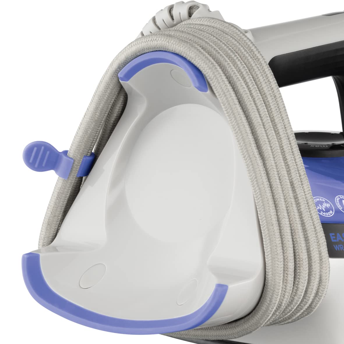 Plancha de Vapor Russell Hobbs Blanco Suela de Cerámica Ahorro de Espacio