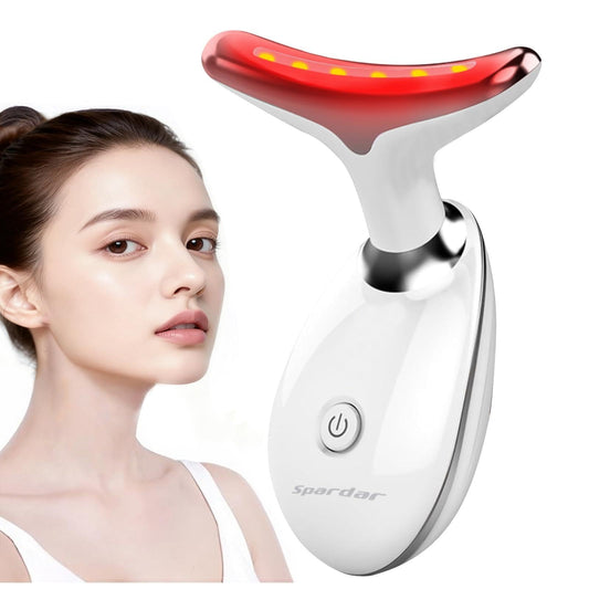 Masajeador Facial Spardar Vibración Estirar Levantar Piel