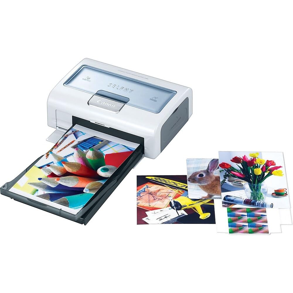 Kit de Cartucho de Impresión y Papel Canon Negro KP-108IN