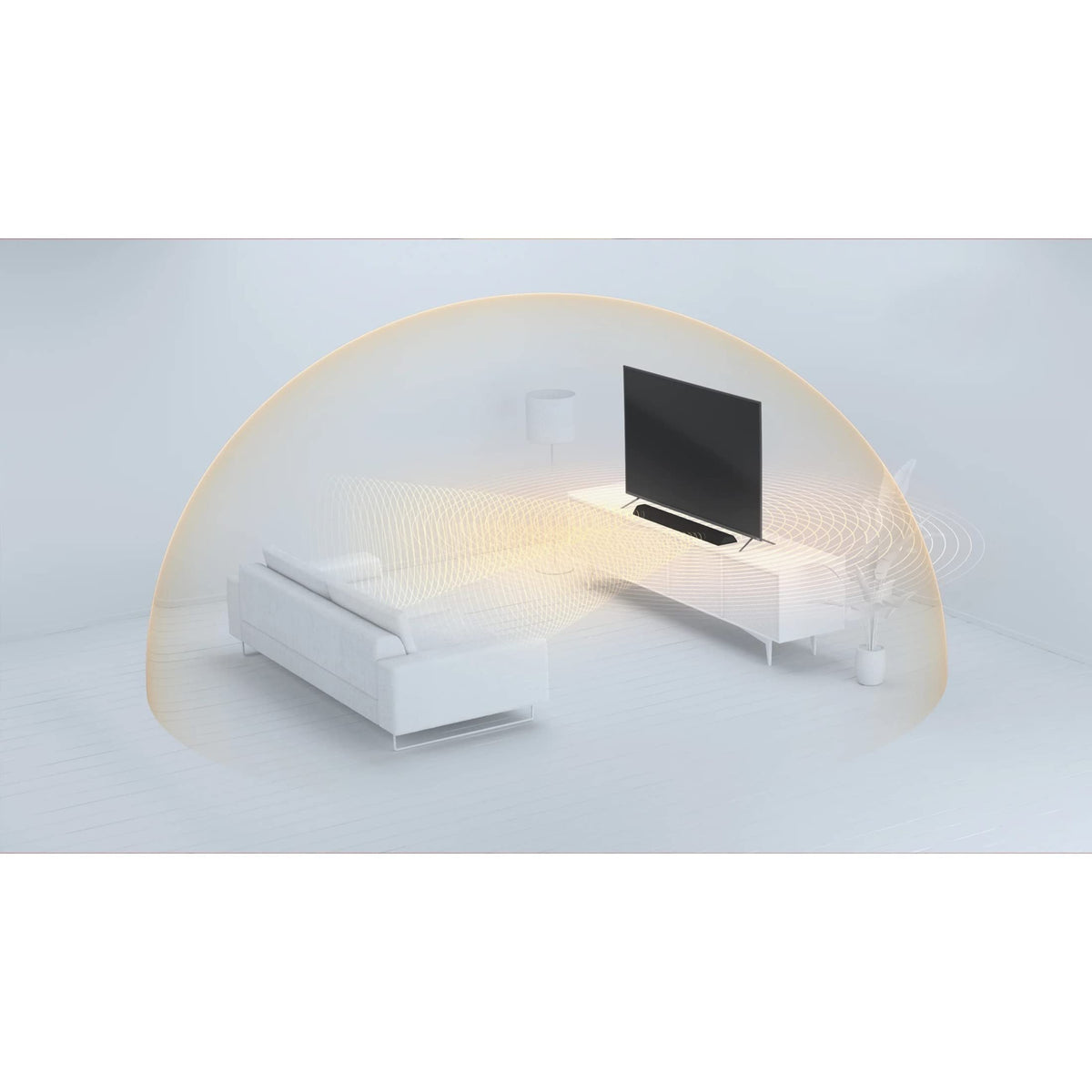 Barra de Sonido Todo en Uno VIZIO Negro con DTS Virtual X y Subwoofer Incorporado