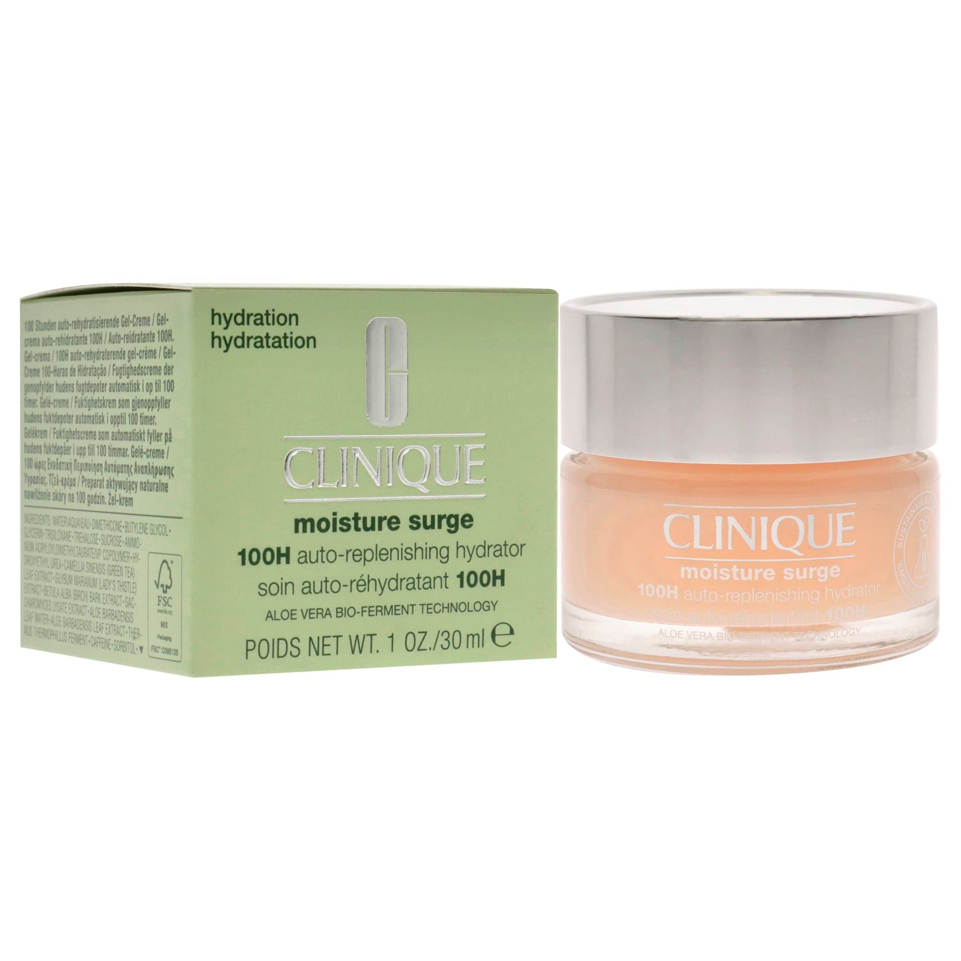 Clinique Moisture Surge 100H Hidratante Auto Reponedor, 30 ml