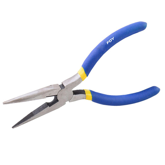 Foy 142036 Pinza para electricista con mango con doble plastisol de 6" punta larga