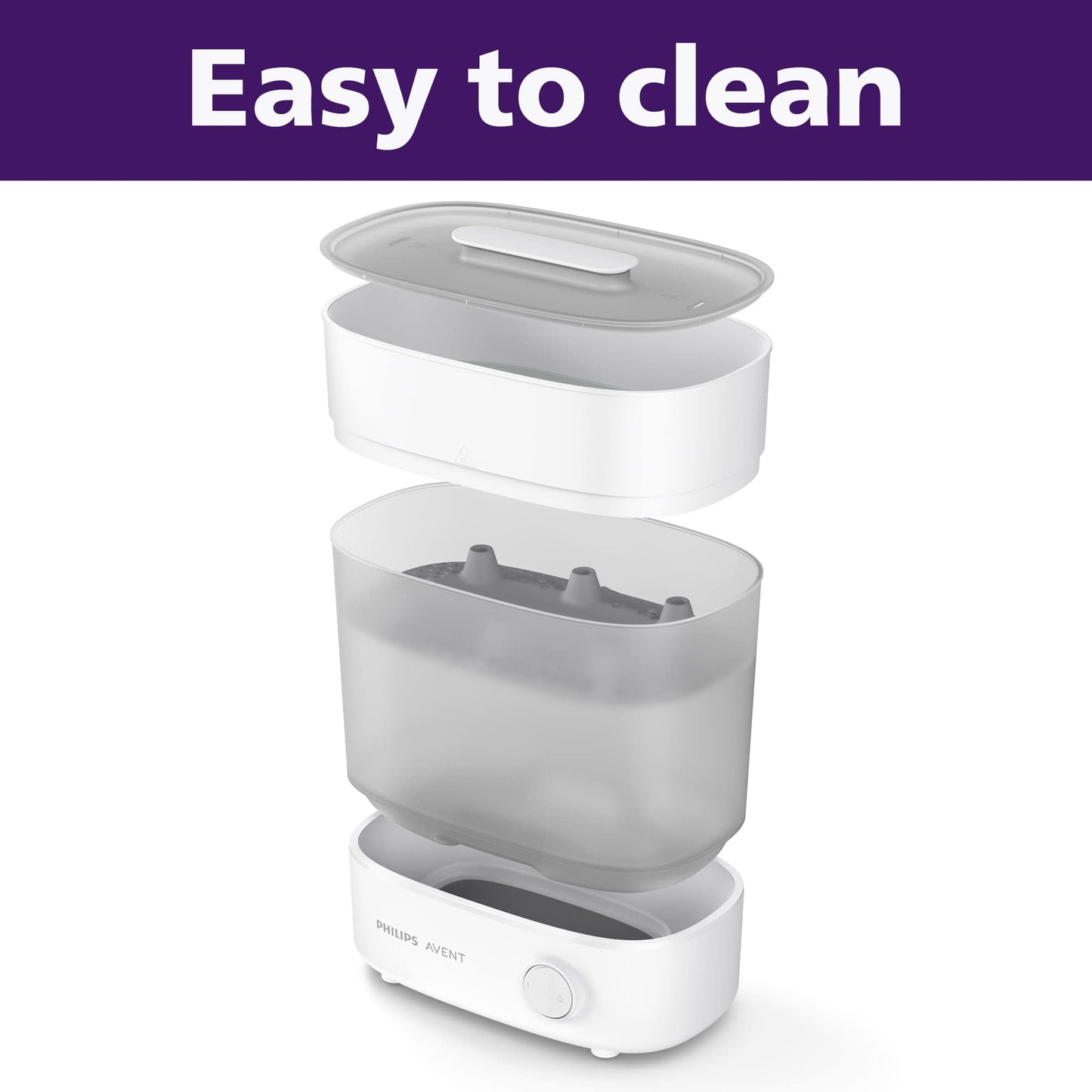 Philips Avent Esterilizador Eléctrico a vapor Advanced │Esteriliza y Almacena │SCF291/00