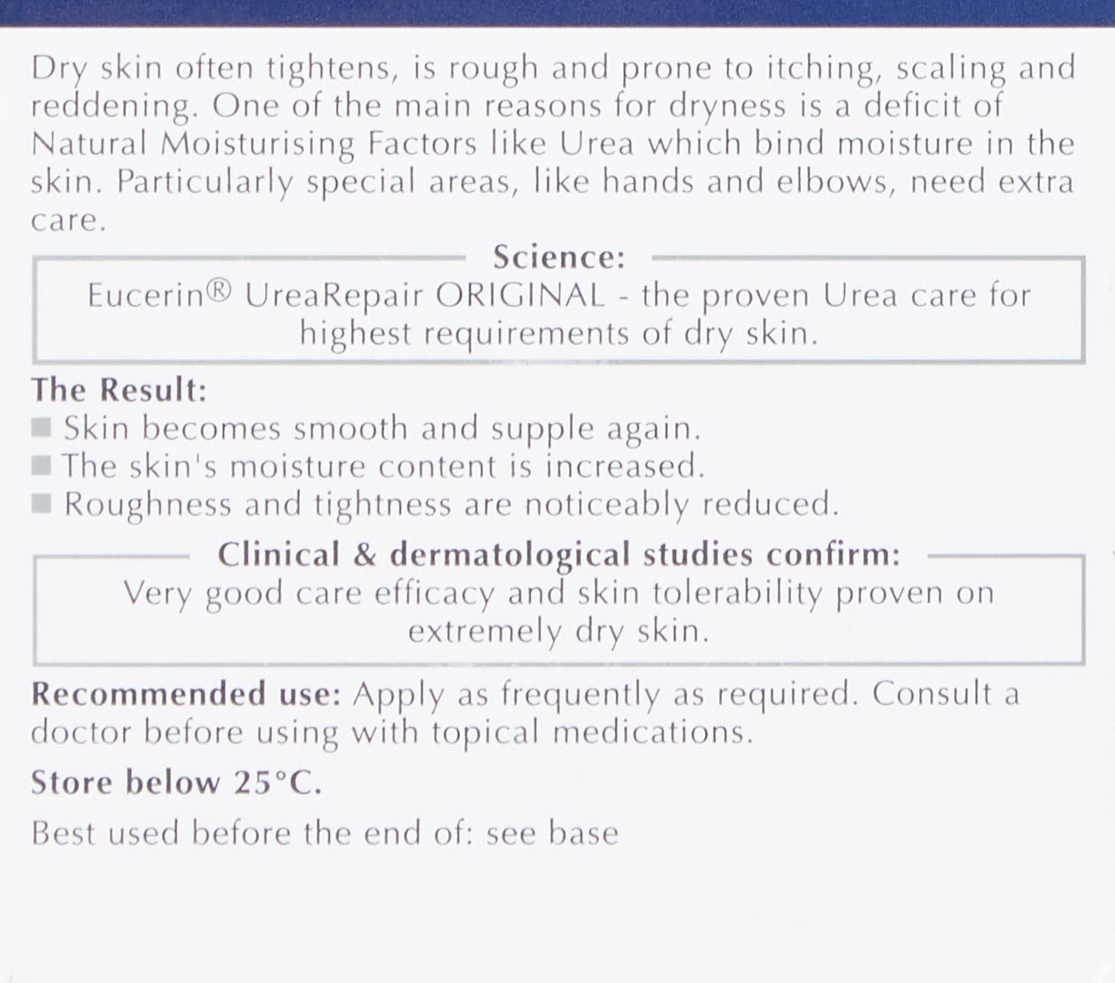 BEIERSDORF SPA Eucerin 5% Urea Crema Regeneradora 75ml Con Carnitina