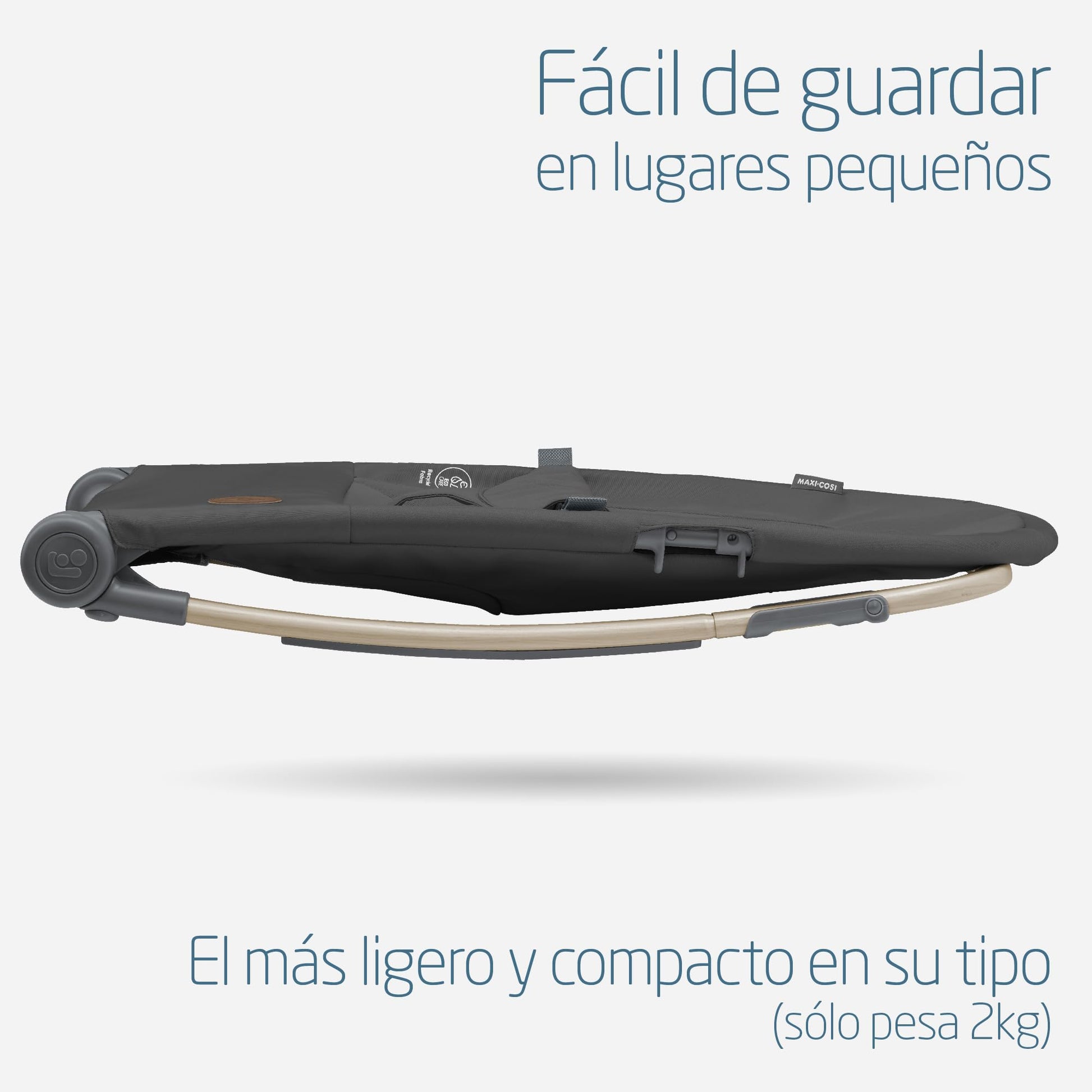 Hamaca Maxi Cosi Graphite Eco con Opción Mecedora para Recién Nacido
