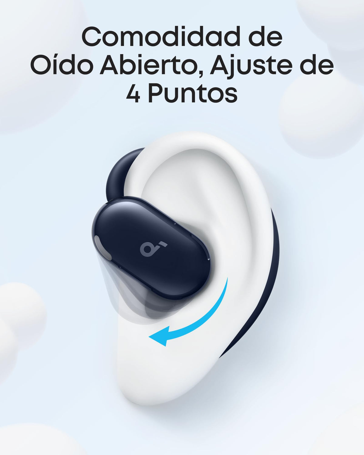 Audífonos de Oído Abierto Soundcore Anker Azul V20i