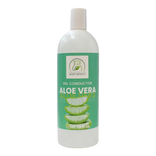 Gel Conductor Con Aloe Vera Para Aparatología Facial - Corporal Productos Mart Mexico 1 Litro