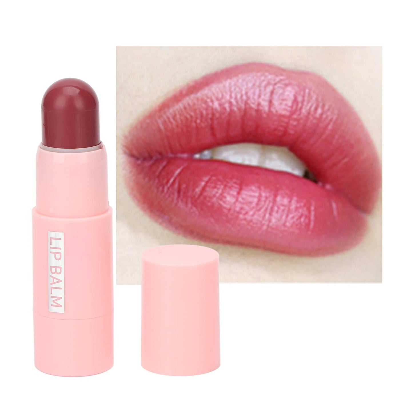 Lip Plumping Serum Hidratante Hidratante Pink Fuller Lip Care Bálsamo para Maquillaje Cosmético
